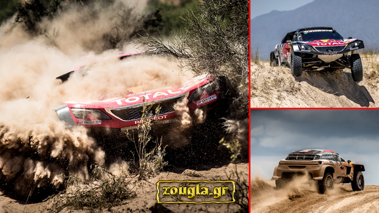 Ράλι Ντακάρ: Εντυπωσιακές εικόνες με το… δικίνητο Peugeot 3008 DKR